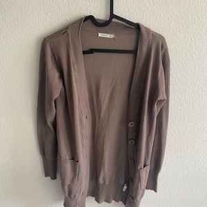 Camel/Tan Cardigan Sweater
